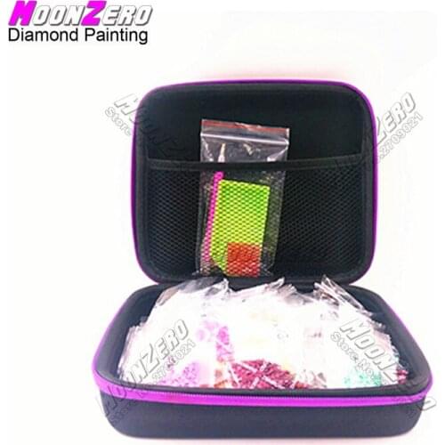 New Diamond Painting Accessories Diamond Storage Box Mini Bag Diamond Embroidery Tool Makeup Storage Box Household Items