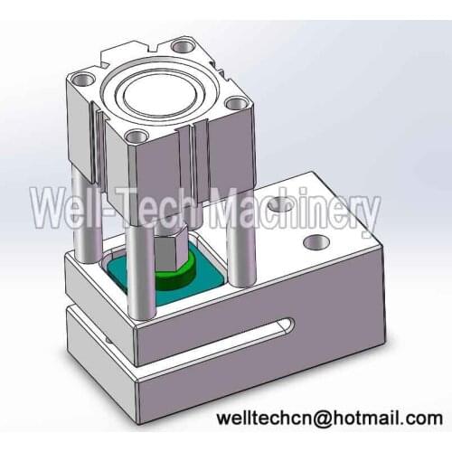 Customized Special Shaped Round Hole with Tip Punching Machine Customized Plastic Bag Pouch Pneumatic Puncher Device