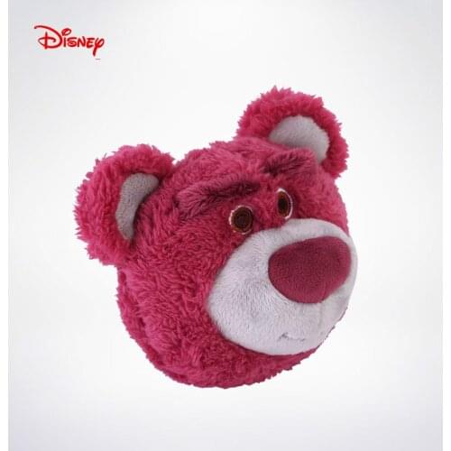 Genuine Disney Fashion Small Wallet Toy Story Strawberry Bear Plush Doll Wallet Cartoon Cute Wallet Portable Coin Purse