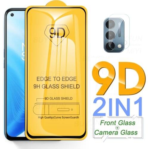 Camera Glas For Oneplus 8T 9R 9 9D Full Glue Tempered Glass One More Nord N200 N100 N10 CE 5G Screen Protectors Guard Cover Film