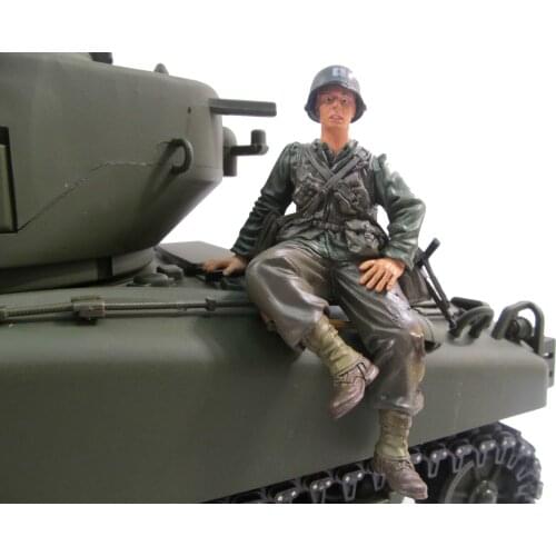Tmy HengLong MATO 1/16 RC Tank WWII US American Soldier Commander Figurine MF2003 TH00922