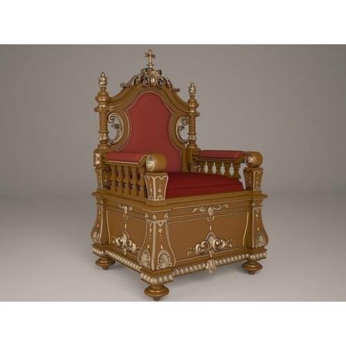 Throne_1 3d model relief for cnc in STL file format