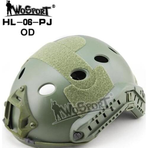 WoSporT Military Tactical Helmet Hot Solid Hot Freezing Air Free Air War Game Cs Airsoft Paintball Head Caucasian Green Helmet