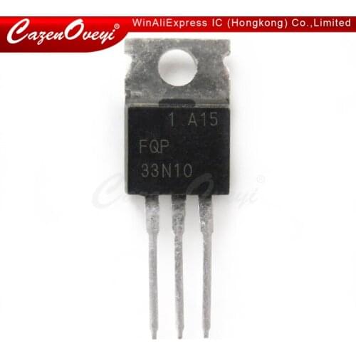 10pcs/lot FQP33N10 33N10 TO-220 new original In Stock