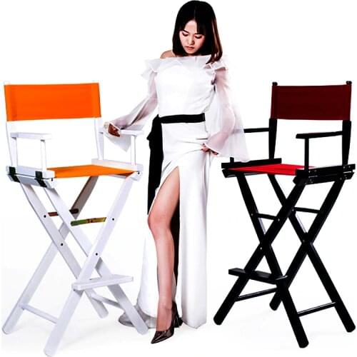 16%,Artist Director Chair Foldable Outdoor Furniture Lightweight Photography Accessorice Portable Folding Director Makeup Chair