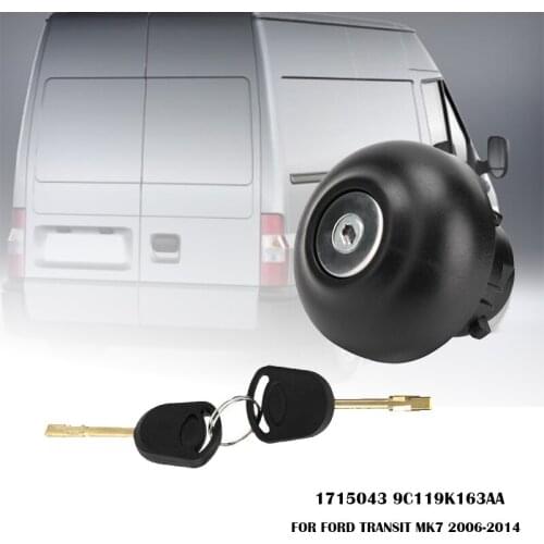 1715043 9C119K163AA ANTI THEFT DIESEL FUEL CAP WITH LOCK AND KEYS FOR FORD TRANSIT MK7 2006-2014