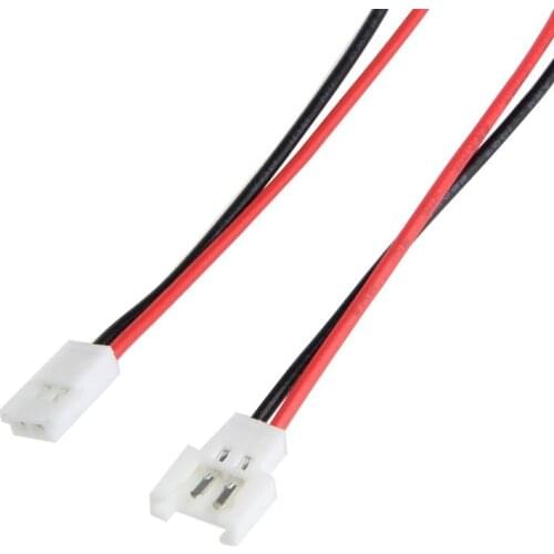 20 PCS JST-DS LOSI 2.0MM 2-Pin Connector plug male female with Wire 200MM