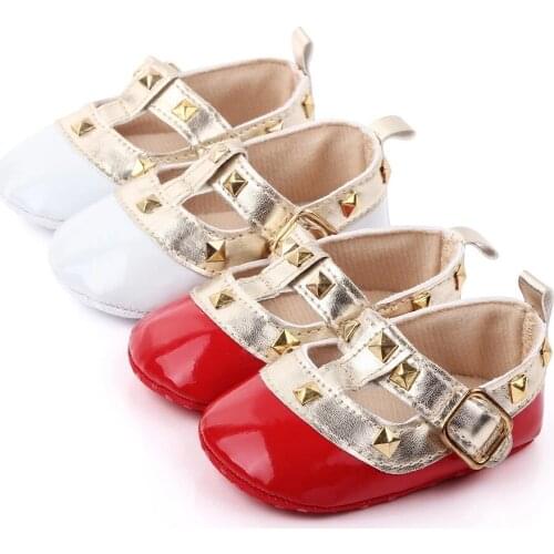 2020 Baby Shoes Soft Sole Baby Girl Shoes Anti-Slip First Walker Princess Baby Shoes