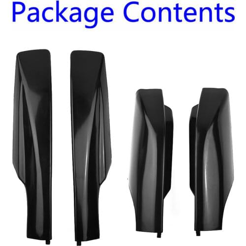 4Pcs/set Car Roof Rack Cover Rail End Shell Auto Exterior Replacement Accessories For Toyota RAV4 XA30 2006-2012