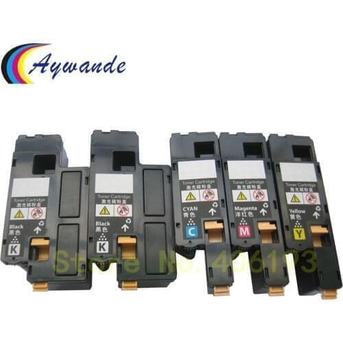 5 X Compatible for Dell C1660w C1660 1660 1660w color toner cartridge Laser Printer Cartridge