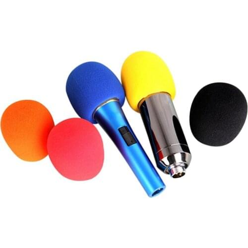 50% Hot Sale Thickening Microphone Sponge Cover Foam Ball-Type Mic Windscreen 5 Colors