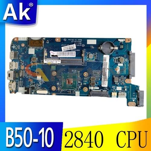 Akemy brand New AIVP1 / AIVP2 LA-C771P Motherboard For Lenovo B50-10 100-15IBY Laptop Motherboard CPU 2840 Tested 100