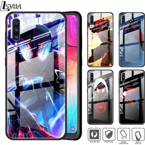 Marvel Avengers Venom Super Hero For Samsung A01 A11 A21S A31 A41 A51 A52 A71 A72 A81 A91 5G Tempered Glass Phone Case