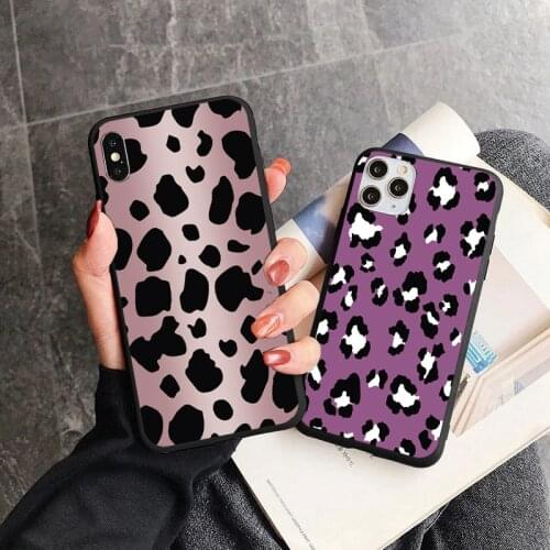 Colourful Leopard Phone Case for iPhone 12 Mini 11 Pro Max SE 2020 8 7 6 6S Plus 10 X XR XS Cases 12Pro 11Pro Back Cover