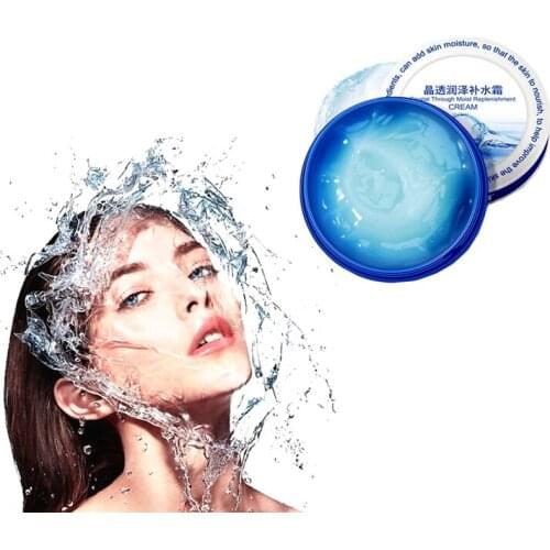 Ice Cool Moisturizing Day Cream Anti Aging Essence Shrink Pores Remover Acne Improve Dry Skin Replenishment Whitening Mask 38g