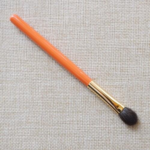 K288 Professional Handmade Makeup Brushes Soft Blue Squirrel Goat Hair Large Eye Shadow Brush Orange Handle Make Up Brush