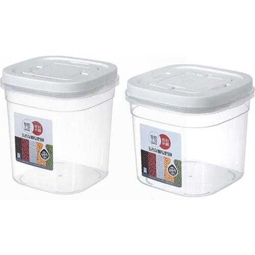 Kitchen Container 5KG 10KG Bucket Rice Box Storage Bin For Sugar Odorless Safe BPA-free Heat-resistant Ensure Maximum Freshness