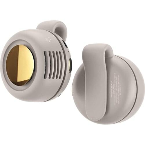 Mini Fan, Portable Usb Charging Fan, Waist Small Whirlwind Fan, Small Mini Mute Usb Rechargeable Lazy Portable Fan