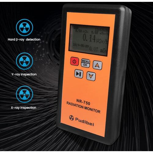 IOT-GM-v1.1 IOT Open-source Geiger Counter OLED Nuclear Radiation Detector Set Marble-tile Tester Iodine 131 Radiation Monitor