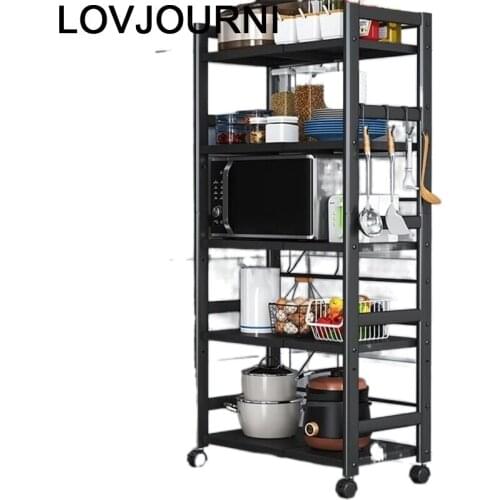 Organizer Organizadores De Especias Adjustable Microwave Shelf Cuisine Cocina Organizador Cozinha Kitchen Storage Rack Holder