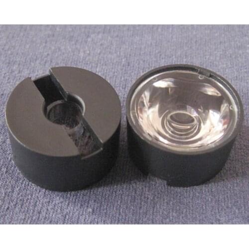 PEIU-17 High quality LED Lens, Lens Diameter :17mm, With Holder Size: 19X13.6mm, 90 degree, Clean surface, PMMA