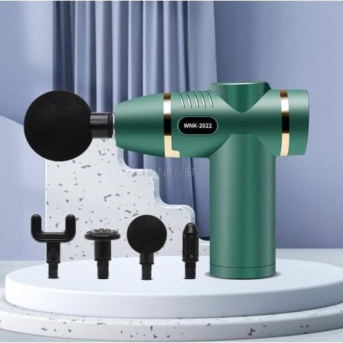 Fascia gun household electric mini vibration massage grab full body muscle relaxation charging portable massager