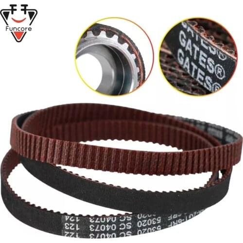 FUNCORE High Quality 3D Printer GT2 Width 6mm 188-2GT Timing Belt Loop GATES 188-GT2-6-RF Gear Synchronous Belt