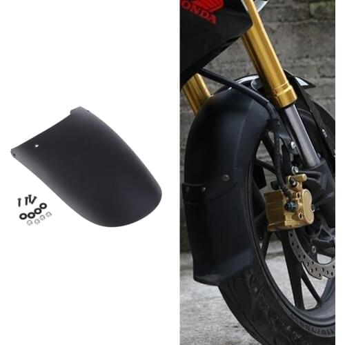 Universal Motorcycle Front Fender Extender Front Mudguard Extension plastic for Motorcycle Front Wheel Splash Guard 145x 250mm
