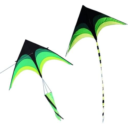1 Set Colorful Life Delta Kite for Kids Adults Outdoor Sports Entertainment Family Holiday Parent-child Activities Supplies