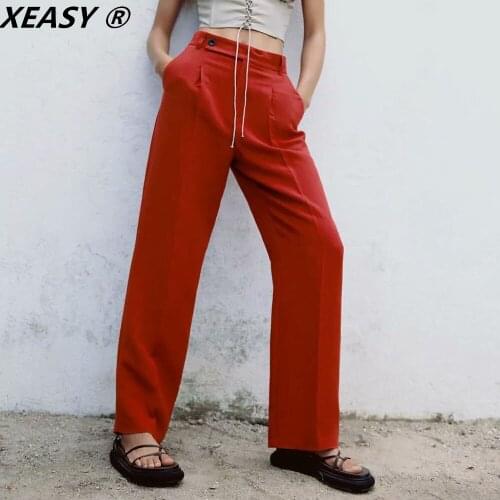 Женские брюки широкие XEASY China At AliExpress