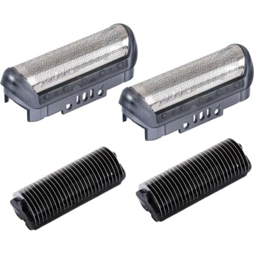 10B/20B Shaver 2x Foil and 2x blade for BRAUN CruZer3 Z4 Z5 180 190 1735 1775 Z40 1000 shaver razor