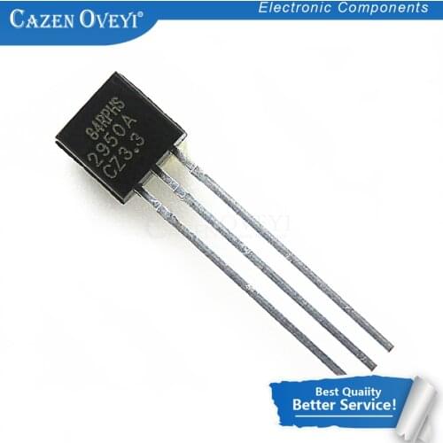 10pcs/lot 2950ACZ-3.3 LP2950ACZ-3.3 LP2950-3.3 LP2950 2950A TO-92 In Stock