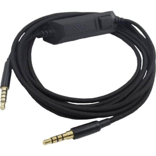 2m Multifunctional Gaming Headphone Cord Headset Earphone Wire 3.5mm Audio Cable for Logitech G233 G433 G PRO X Accessories