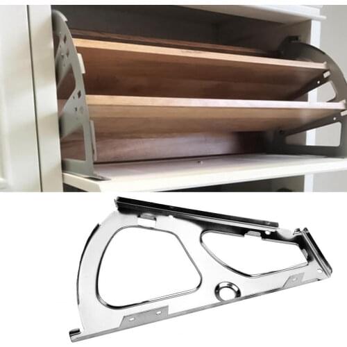 2PCS shoes drawer Cold rolled steel furniture hinge cabinet hinge rack accessories shoe cabinet flip furniture hardware