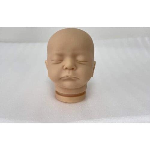 4pcs DIY Doll Head Reborn Baby Kai Unfinished Doll Parts