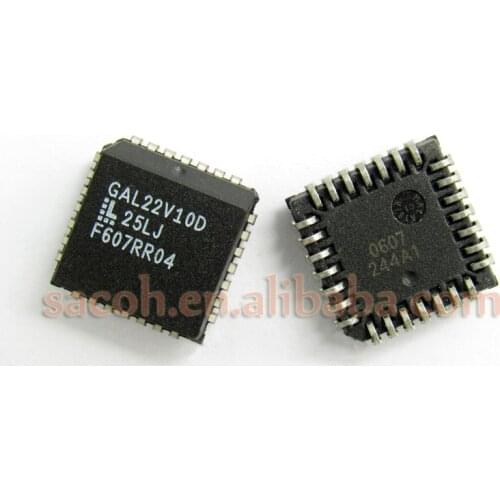 5PCS/lot New OriginaI GAL22V10D-25LJ GAL22V10D-25LJI or GAL22V10D-20LJI GAL22V10D-20LJNI PLCC-28 PLD Generic Array Logic