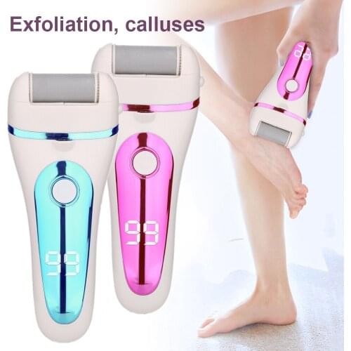 Rechargeable Electric Foot File Callus Remover Machine Pedicure Device Foot Care Tools Feet For Heels Remove Dead Skin Display