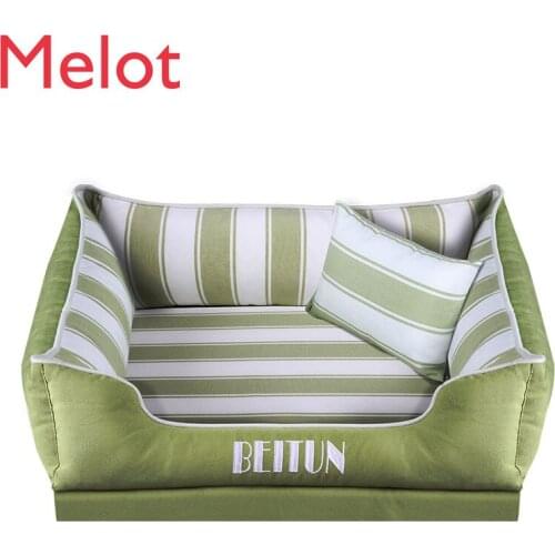 Non-Stick Fur Four Seasons Universal Kennel Removable and Washable Teddy Small Dog Bomei Pet Bed Dog Supplies Winter Warm