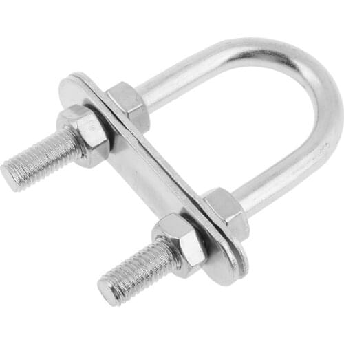 Bow/Stern Eye U- 7*80mm Stainless Steel Boat Marine Hardware