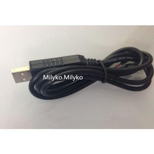 Free shipping wholesale price 20pcs/lot PL2303 PL2303HX USB to UART TTL Cable module 4p 4 pin RS232 Converter Brush line