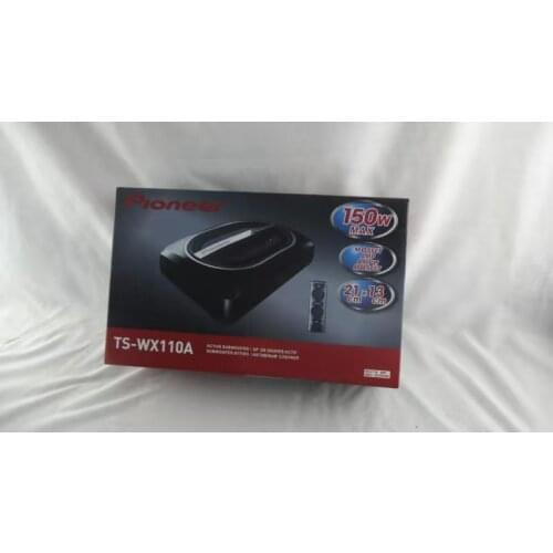 Free Shipping Pioneer 150W 20cm × 13cm Car Subwoofer TS-WX110A MOSEET AMP from Japan