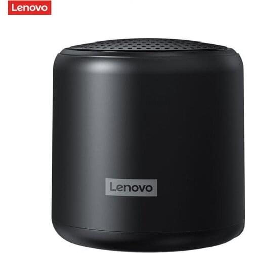 For Lenovo L01 Outdoor Mini Portable Column Stereo TWS Bluetooth 5.0 Speaker Wireless Loudspeaker