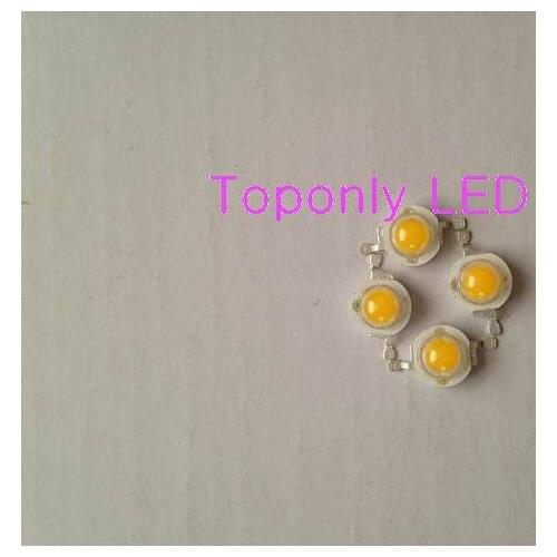 1w Bridgelux chips golden white led beads bulb CCT 2,000k high power led diode lamp ideal lighting source for jewelry counter