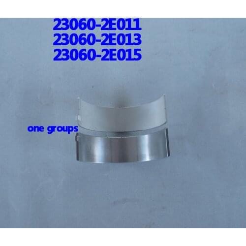 For Hyundai Kia engine crankshaft small tile connecting bushing rod bearing pair 230602E011 2E013 2E015