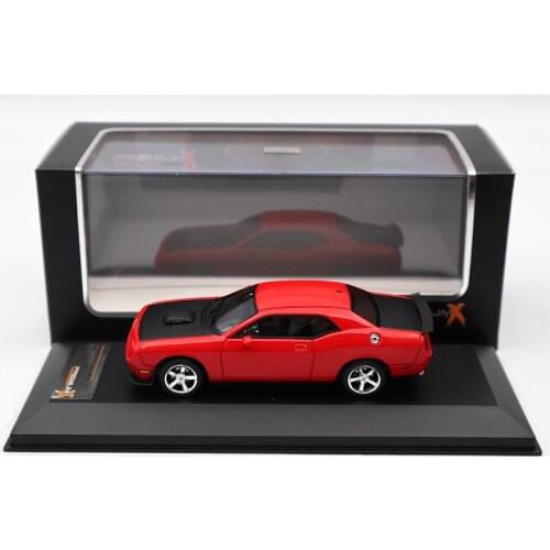 Premium X 1:43 For DODGE CHALLENGER SRT10 2009 Red PR0032 Toys Car Resin Models Limited Edition Collection