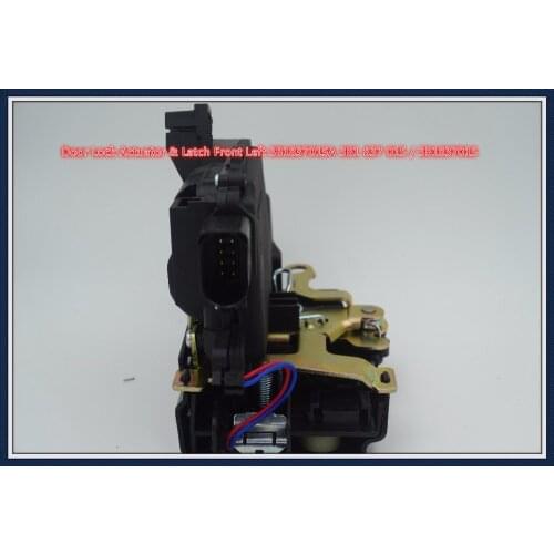 Door Lock Actuator & Latch Front Left 3B1837015A 3B1 837 015 / 3B1837015 For VW Rabbit Jetta Passat Golf Beetle GTI
