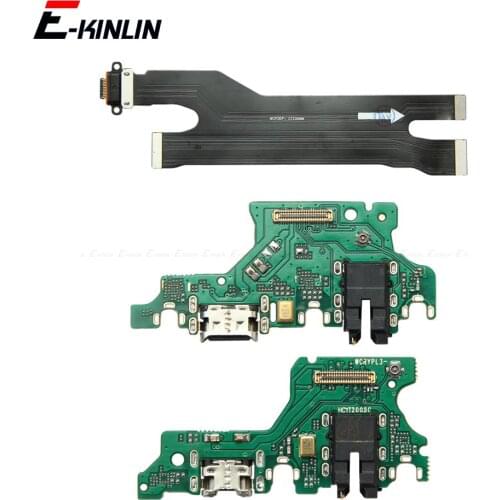 Power Charging Connector Plug Port Dock Board With Mic Microphone Flex Cable For HuaWei P40 Lite E 5G P30 Pro