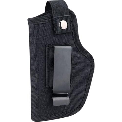 Tactical Gun Holster Concealed Carry Holsters Belt Metal Clip Holster Airsoft Gun Bag for All Sizes Handguns Waist Holder Bag