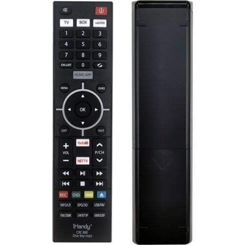 UNIVERSAL IR CRC86E TV/BOX/SUB/DVD One key copy with learning function remote