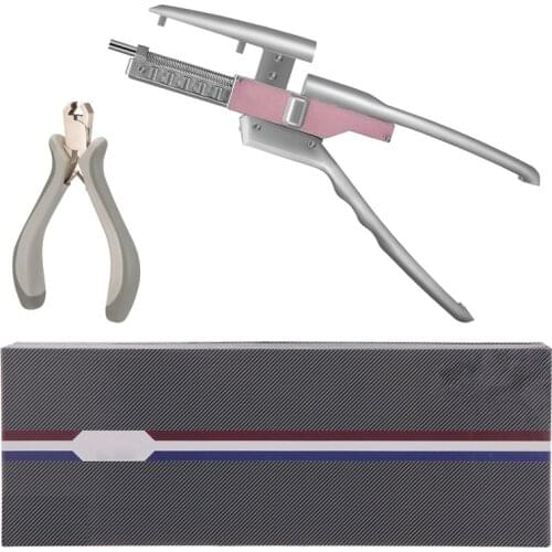 6D High End Hair Extension Machine Connector&Hair Remove Piler Hair Salon Tool Wig Connector Tool Kit Keratin Hair Extension Kit